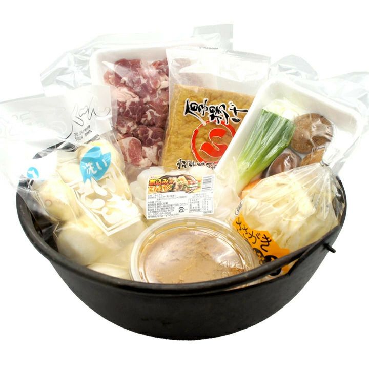 庄内芋煮セット（味噌味・豚肉使用）【2024年度予約販売開始！】※発送時期：9月上旬頃～11月上旬頃 お取り寄せ