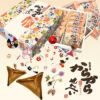 「からからせんべい 特製おもちゃ入 20個」山形県鶴岡市 庄内 玩具 フォーチュン クッキー 黒糖 和風 お菓子 まるやま 宇佐美煎餅店  個包装（袋入り）