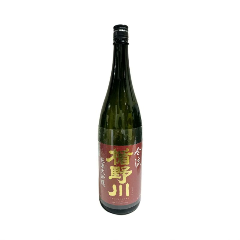 楯野川純米大吟醸合流1.8L　 純米大吟醸 酒造好適米 山形 庄内 酒田 土産 みやげ お取り寄せ
