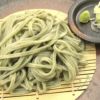麺本舗善三郎「 海苔入り麦きり 」【1袋/200g】 国産小麦 海苔 食塩 100%使用 つるおか　むぎきり山形 庄内 鶴岡 麺 乾麺 お土産 特産品 名産品 お取り寄せ