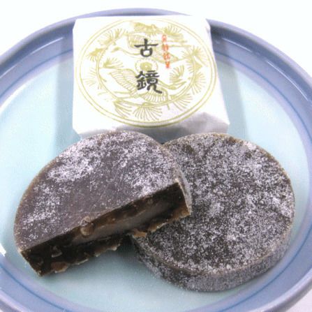 木村屋 「 古鏡 ( こきょう ) 」【18個入/小豆餡菓子】山形 庄内 鶴岡 お土産 銘菓 羽黒山 鏡池 ※9個入の2段重ねお取り寄せ 特産品 名産品 グルメ