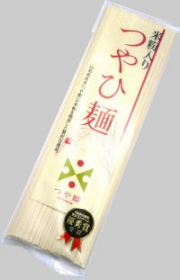 「大山稲庭 米粉入つやひ麺 1把」山形県鶴岡市 ご当地うどん 庄内 麦切り 乾麺 すがわら製麺 180g つや姫 米粉 第3回やまがた米粉食品コンクール！パン惣菜麺部門 優秀賞