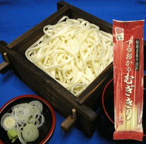 麺本舗善三郎「つるおかむぎきり(つるおかのむぎきり)」【5袋セット(200g×5)※御殿まりパッケージ/約22cm】麦切りは山形県庄内(鶴岡)特産の麺