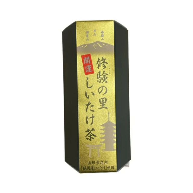 修験の里「開運しいたけ茶」【2ｇ×20袋】山形県　庄内　出羽三山　鶴岡産しいたけ　開運茶　お茶　スティックタイプ　健康