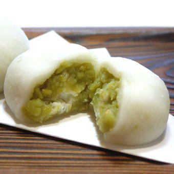 「 だだちゃ豆 クリーム 大福 」【6個(箱入)/ 生菓子 】特産" だだちゃ豆 "をたっぷり使った大福山形 庄内 鶴岡 お土産 お取り寄せ 特産品 グルメ スイーツ