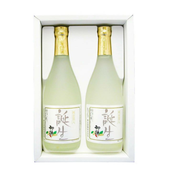 「初孫 誕生 2本セット」 720ml×2(贈答用箱入) 日本酒 名入れ可 出産内祝いに大人気 東北銘醸 特別本醸造 山形 庄内 酒田 土産